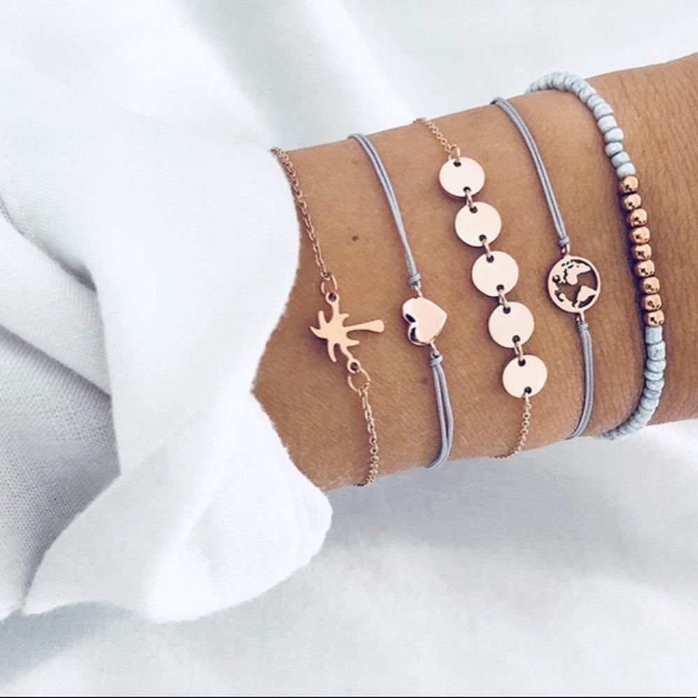 Boho bracelet set - Picture 2 of 3